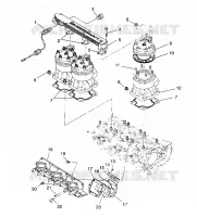 CILINDRO Y COLECTOR SL 750 B944070 (4927012701024A)