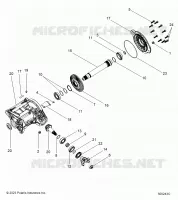 TREN, RIGHT ANGLE GEARCASE ASM.