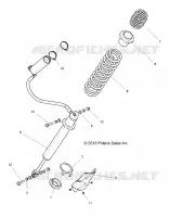 SUSPENSION TRASERA SHOCK MOUNTING