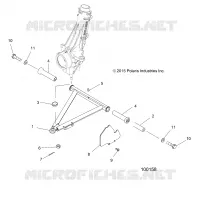 SUSPENSION, A-ARM AND PUNTAL MOUNTING
