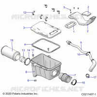 ENGINE, TOMA DE AIRE SYSTEM