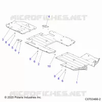 CHASSIS, ESQUÃD PLATES