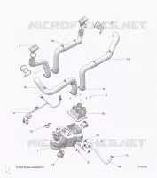 MOTOR, HEATER PREP SYSTEM