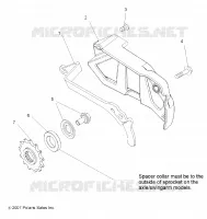 TREN, FRONT SPROCKET GUARD