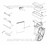 KIT DE HERRAMIENTA 440 0952760, 440 SKS 0952560,  and EUROPEAN 440 SKS E952560 (4929032903C006)