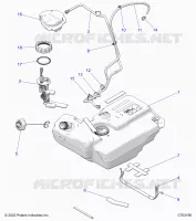 SISTEMA DE COMBUSTIBLE, FUEL TANK