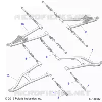 SUSPENSIÃ“N DELANTERA CONTROL ARMS