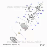 TREN, PRIMARY CLUTCH