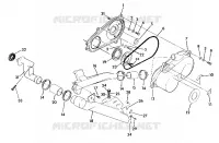 tapa del embrague ASSEMBLY 350 2X4 / W927539 (4922882288022A)
