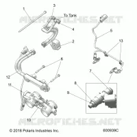 SISTEMA DE COMBUSTIBLE, RAIL, LINES AND THROTTLE BODY