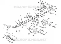 montaje en carril (SUSPENSION) 500 INDY 0982764(A)(B) and EUROPEAN 500 INDY E98 (4942104210B008)