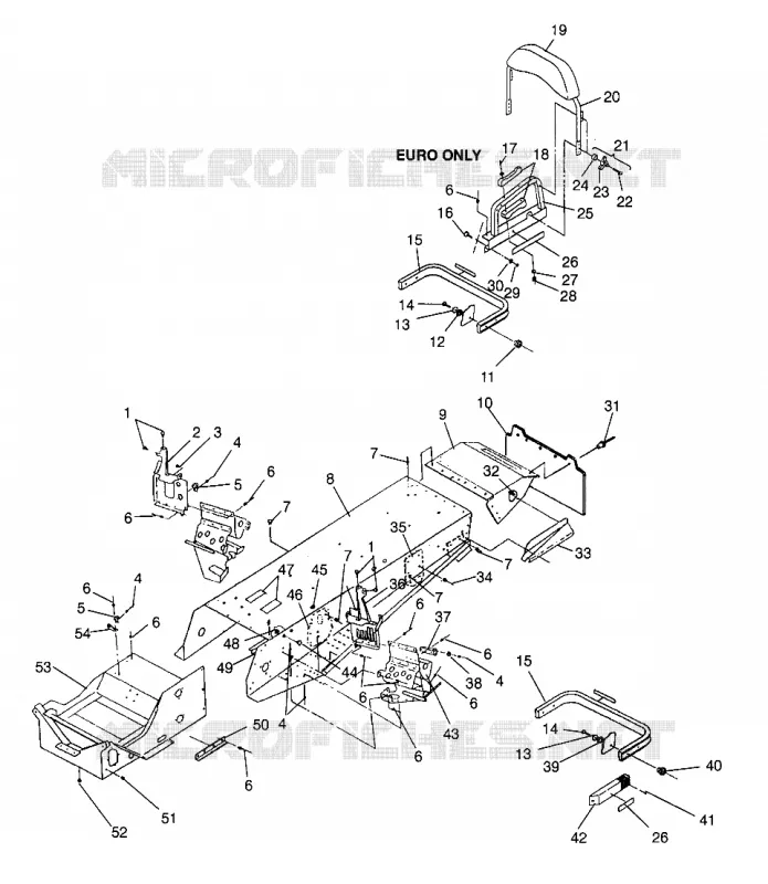 TÚNEL 500 CARB 0962764, 500 CARB SKS 0962564, EUROPEAN 500 CARB SKS E96256 (4931873187A005)
