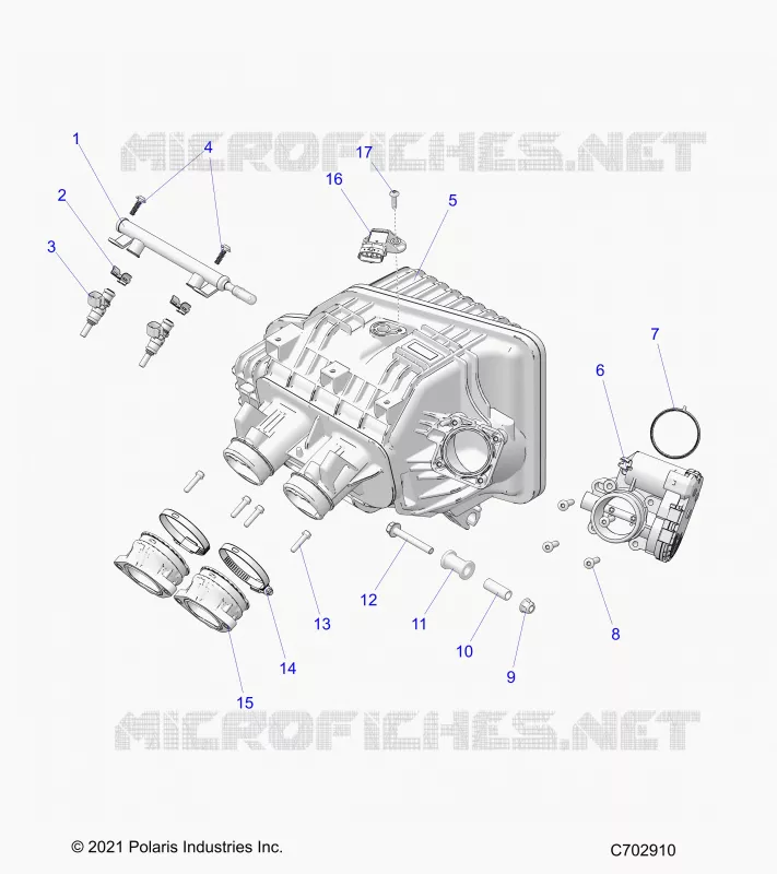ENGINE, INTAKE MANIFOLD, CUERPO DE MARIPOSA, FUEL RAIL