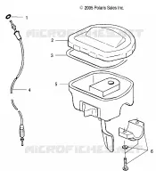 CONTROLES, ACELERADOR ASM./CABLE