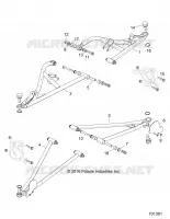 SUSPENSIÃ“N DELANTERA CONTROL ARMS