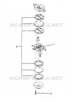 BOMBA DE COMBUSTIBLE XLT TOURING  0963357 and EUROPEAN XLT TOURING  E963357 (4931923192C012)