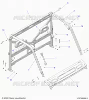 CHASSIS, CAB BASTIDOR