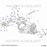 CHASSIS, BASTIDOR ASM AND SWINGARM