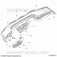 CARROCERÍA POSTERIOR BUMPER