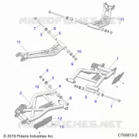 SUSPENSION TRASERA CONTROL ARMS