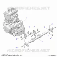 MOTOR, MOUNTING &amp; LONG BLOCK
