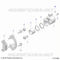 BRAKES, PINZA TRASERA