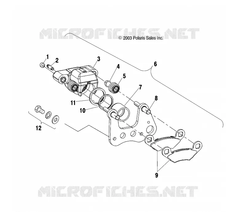 FRONT FRENO CALIPER