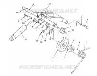 TRASERO ARM PAR 500 EFI / 0930674 and  500 EFI SKS / 0930574 (4922962296022A)