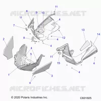 NOSEPAN ASM./FENDERS