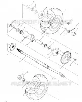 RUEDA TRASERA DRIVE ASSEMBLY (4914771477017A)