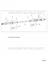 TREN, REAR HALF SHAFT