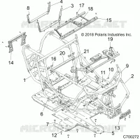 CHASSIS, MAIN FRAME AND ESQUÃD PLATES