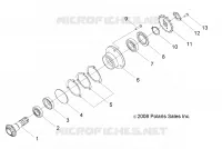 TREN, GEAR SHAFT OUTPUT