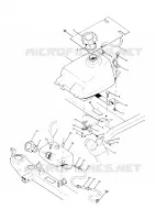 MONTAJE DEL DEPÓSITO DE COMBUSTIBLE 250 2X4 / W927527 (4922862286009A)