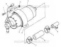 BOMBA DE COMBUSTIBLE 500 EFI SKS 0962574, 500 EFI RMK 0962974, and EUROPEAN 500 EFI SK (4931983198C013)