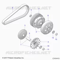 TREN, PRIMARY CLUTCH