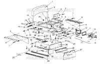 RACK Y TÚNEL DE EXTENSIÓN ASSEMBLY WIDETRAK GT 0952061 and  EUROPEAN WIDETR (4928962896B012)