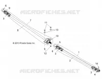 TREN, FRONT AND REAR PROP SHAFT
