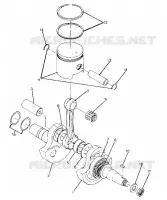CIGUEÑAL AND PISTON ASSEMBLY (4916341634033A)