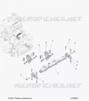 MOTOR, MOUNTING &amp; LONG BLOCK