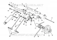 TRASERO ARM PAR (SKS) 500 SKS 0972564 and EUROPEAN 500 SKS E972564 (4938393839C007)