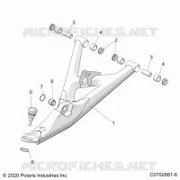 SUSPENSIÃ“N DELANTERA CONTROL ARM LOWER