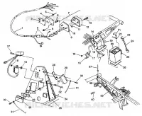 ELECTRICA/LUZ DE LA COLA ASSEMBLY 6X6 350L W938739 (4924062406041A)