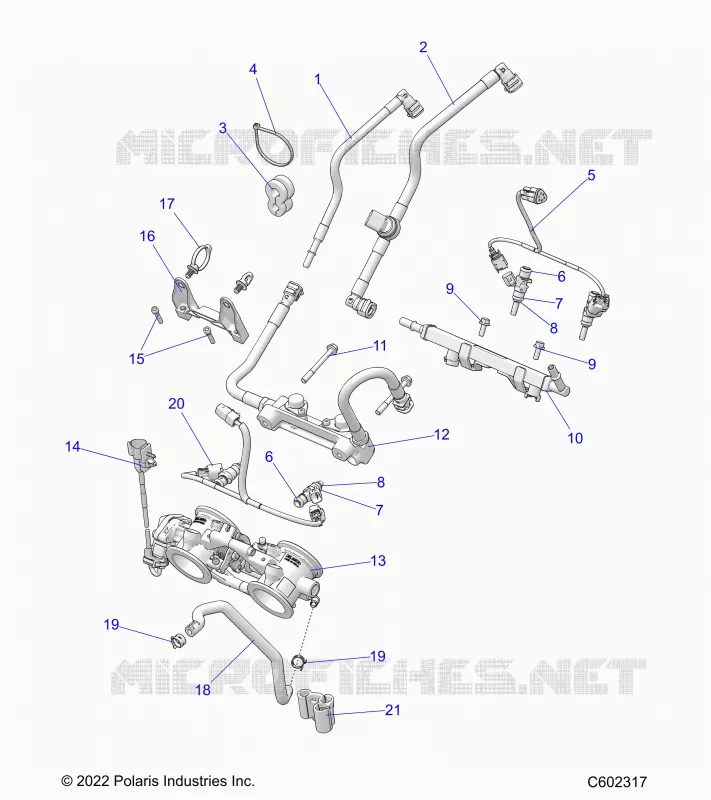 SISTEMA DE COMBUSTIBLE, RAIL, LINES AND THROTTLE BODY