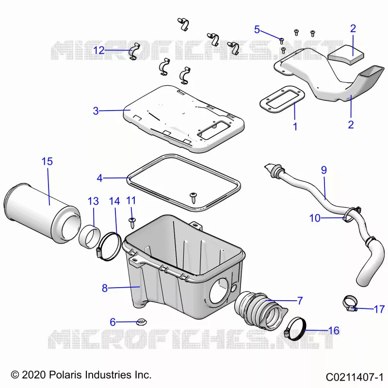 ENGINE, TOMA DE AIRE SYSTEM