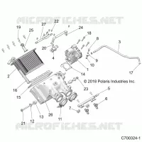 ENGINE, TOMA DE AIRE MANIFOLD