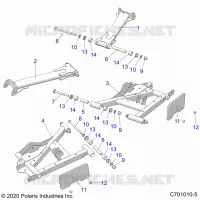 SUSPENSION TRASERA CONTROL ARMS
