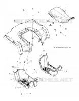 CARROCERÍA POSTERIOR CAB, SEAT AND FOOTWELLS