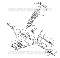 El balanceo del brazo y CHOQUE 6x6 400L W948740 (4926802680C004)