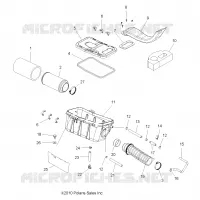 MOTOR, TOMA DE AIRE SYSTEM